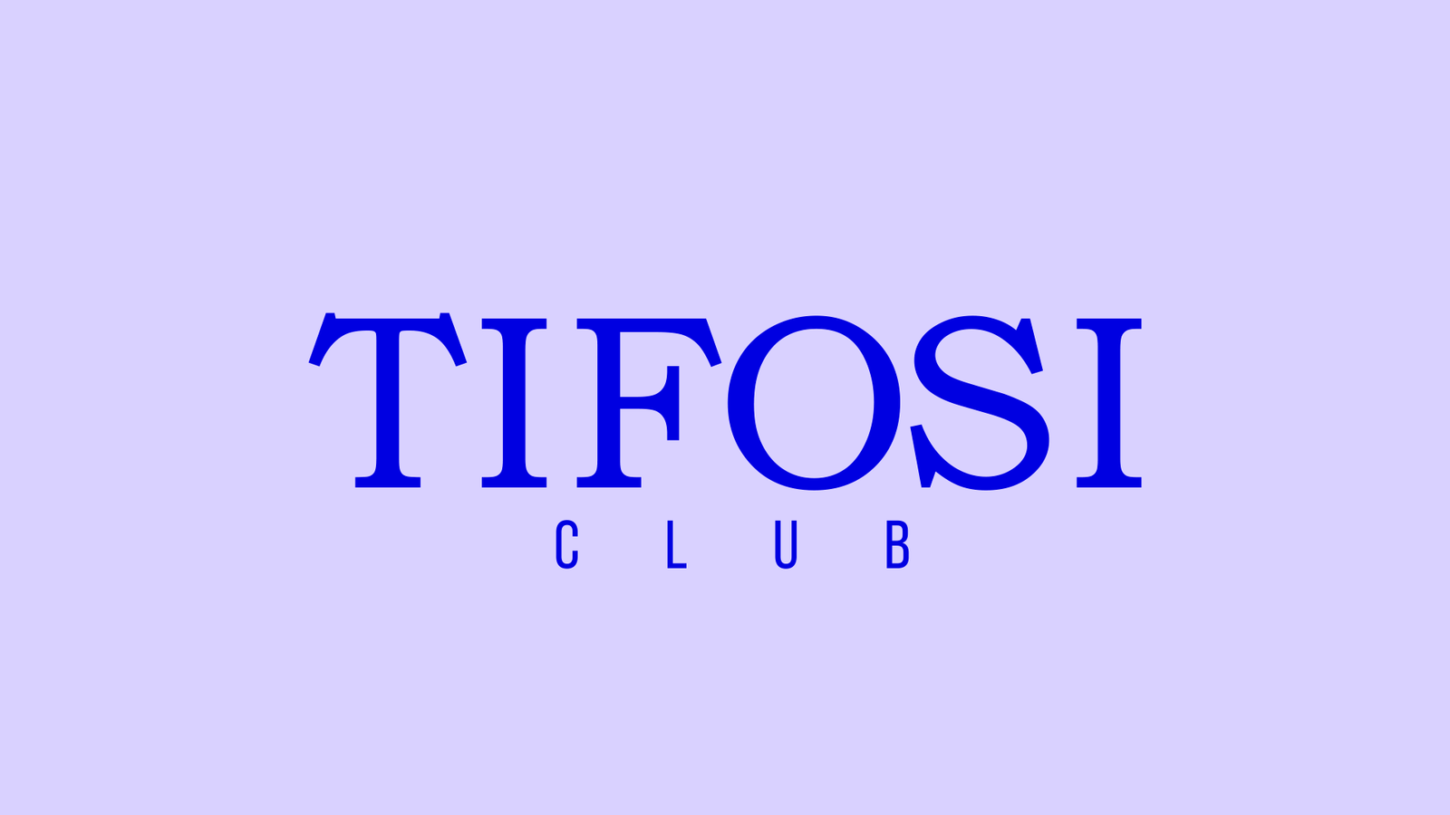 Tifosi Club — Tifosi Club